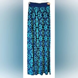 Joe B Geometric Maxi Skirt